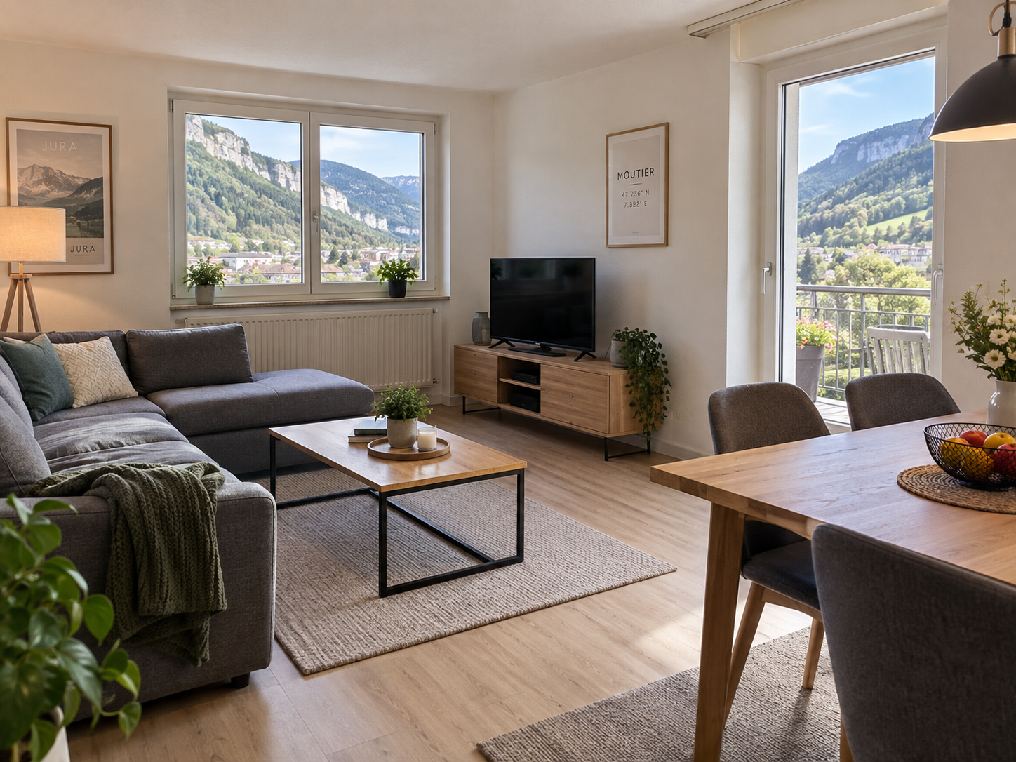 Appartement de 3,5 pièces à Moutier